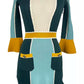 Elisabetta Franchi Green Dress