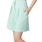 Hinnominate Green Polyester Short