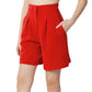 Hinnominate Red Polyester Short
