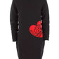 Love Moschino Black Wool Dress