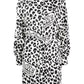 Love Moschino White Viscose Dress