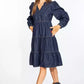 Love Moschino Blue Cotton Dress