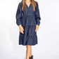 Love Moschino Blue Cotton Dress