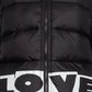 Love Moschino Black Nylon Jackets & Coat