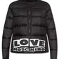Love Moschino Black Nylon Jackets & Coat