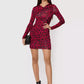Love Moschino Red Viscose Dress
