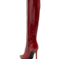 Off-White Red Leather Boot