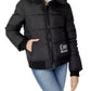 Love Moschino Black Polyester Jackets & Coat