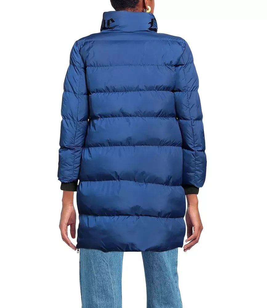 Love Moschino Blue Polyester Jackets & Coat