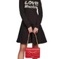 Love Moschino Black Cotton Dress