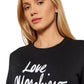 Love Moschino Black Cotton Dress
