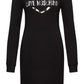 Love Moschino Black Cotton Dress