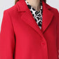 Love Moschino Red Wool Jackets & Coat