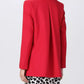Love Moschino Red Wool Jackets & Coat