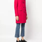 Love Moschino Red Wool Jackets & Coat