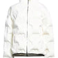 Love Moschino White Polyester Jackets & Coat