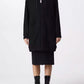 Love Moschino Black Wool Jackets & Coat