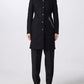 Love Moschino Black Wool Jackets & Coat