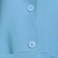 Love Moschino Light Blue Wool Jackets & Coat