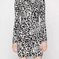 Love Moschino White Viscose Dress