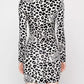 Love Moschino White Viscose Dress