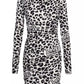 Love Moschino White Viscose Dress