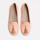 Charles Philip Pink Flat Shoe