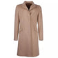 Made in Italy Elegant Beige Virgin Wool Women's Coat