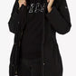 Yes Zee Black Nylon Jackets & Coat