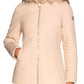 Yes Zee Beige Polyamide Jackets & Coat