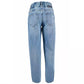 Yes Zee Blue Cotton Jeans & Pant