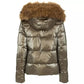 Imperfect Brown Polyamide Jackets & Coat