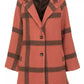 Imperfect Pink Wool Jackets & Coat