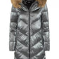 Imperfect Gray Polyamide Jackets & Coat