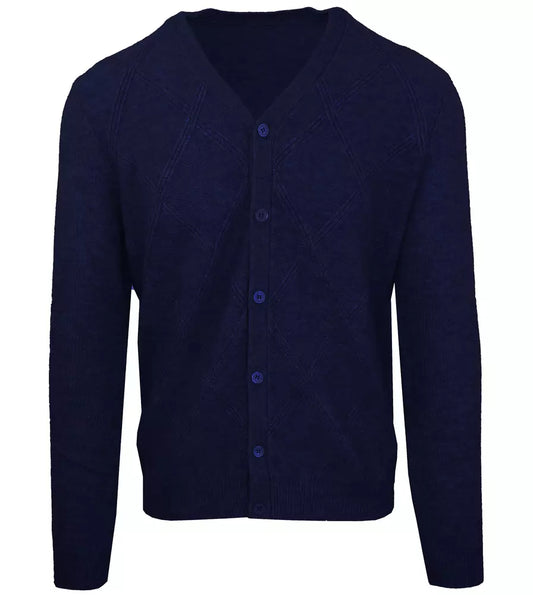 Malo Blue Wool Sweater