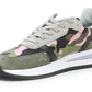 Philippe Model Army Fabric Sneaker