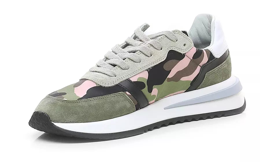 Philippe Model Army Fabric Sneaker