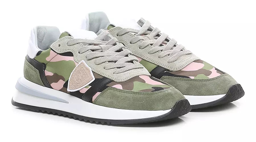 Philippe Model Army Fabric Sneaker
