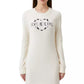 Love Moschino White Cotton Dress