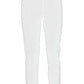 Yes Zee White Viscose Jeans & Pant