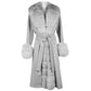Made in Italy Gray Wool Vergine Jackets & Coat