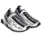 Dolce & Gabbana White Polyester Sneaker