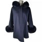 Made in Italy Blue Wool Vergine Jackets & Coat