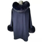 Made in Italy Blue Wool Vergine Jackets & Coat