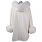 Made in Italy White Wool Vergine Jackets & Coat