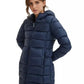 Centogrammi Blue Nylon Jackets & Coat