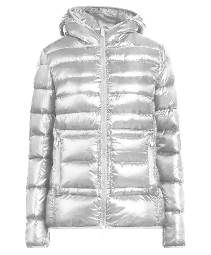 Centogrammi Gray Nylon Jackets & Coat