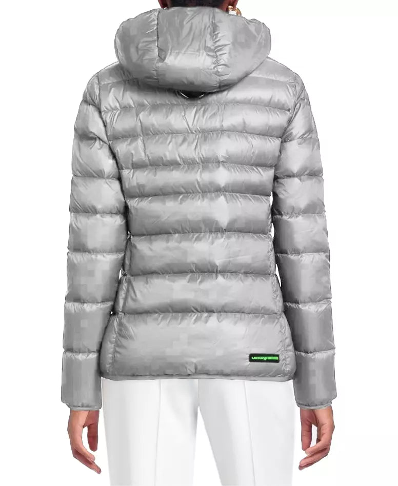 Centogrammi Gray Nylon Jackets & Coat