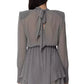 Patrizia Pepe Black Polyester Dress