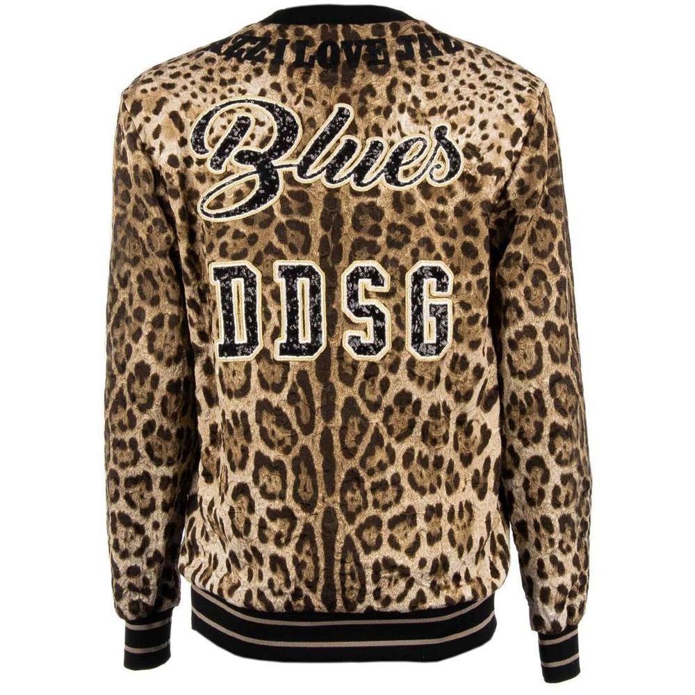 Dolce & Gabbana Brown Viscose Sweater